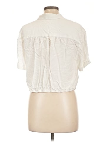 Rose + Olive Short Sleeve Blouse (view 2)