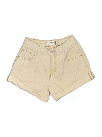 We the Free Khaki Shorts (view 1)