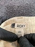 Roxy 100% Cotton Solid Ivory Tan Skort Size S - photo 3