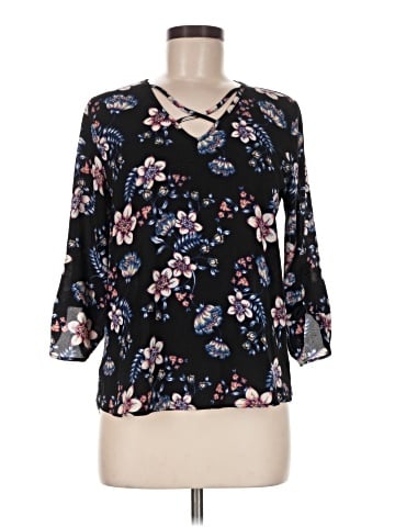 Pink Republic 3/4 Sleeve Blouse (view 1)
