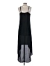 Eight Sixty Solid Black Casual Dress Size S - photo 2