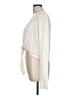 Theory 100% Linen Solid Ivory Cardigan Size L - photo 5