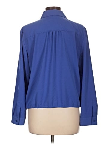 JM Collection Long Sleeve Blouse (view 2)