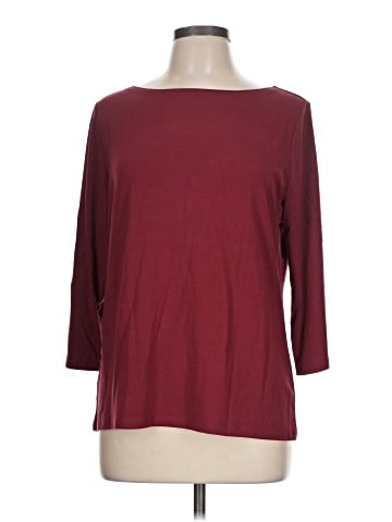 Ann Taylor Factory 3/4 Sleeve T-Shirt (view 1)