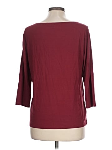 Ann Taylor Factory 3/4 Sleeve T-Shirt (view 2)