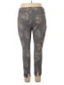 ECI Graphic Gray Casual Pants Size L - photo 2