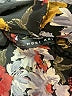West Kei 100% Polyester Floral Black Casual Pants Size M - photo 7