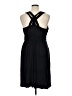 Soma Solid Black Cocktail Dress Size XL - photo 2