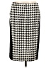MICHAEL Michael Kors Houndstooth Black Formal Skirt Size 12 - photo 1