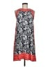 Max Studio Paisley Gray Casual Dress Size M - photo 1
