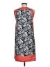 Max Studio Paisley Gray Casual Dress Size M - photo 2