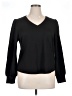 Fever 100% Polyester Black 3/4 Sleeve T-Shirt Size XL - photo 1