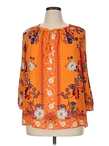 DR2 3/4 Sleeve Blouse (view 1)