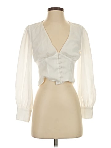 Polly 3/4 Sleeve Blouse (view 1)