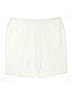 Susan Graver Solid Ivory Athletic Shorts Size 2X (petite) - photo 1