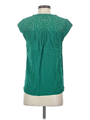 Pale Sky Short Sleeve Blouse (view 2)