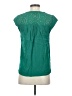 Pale Sky 100% Rayon Teal Short Sleeve Blouse Size S - photo 2