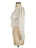 Polly 100% Polyester Ivory 3/4 Sleeve Blouse Size 4 - photo 5