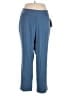 Investments Solid Blue Active Pants Size 20 - photo 1