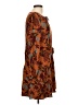 Daniel Rainn 100% Rayon Paisley Brown Casual Dress Size L - photo 4