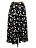 Ann Taylor 100% Silk Black Silk Skirt Size 8 Petite - photo 1