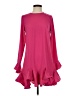 Vineet Bahl 100% Polyester Pink Casual Dress Size XS - photo 1