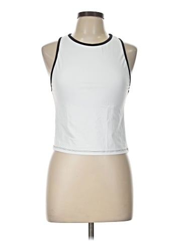 Zara W&B Collection Sleeveless T-Shirt (view 1)