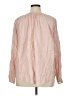 Chaps 100% Cotton Pink Long Sleeve Blouse Size 1X - photo 2