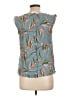 Annabelle Teal Sleeveless Blouse Size L - photo 2