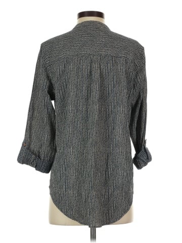 L.L.Bean 3/4 Sleeve Button-Down Shirt (view 2)