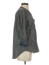 L.L.Bean 100% Cotton Tweed Gray 3/4 Sleeve Button-Down Shirt Size S - photo 4