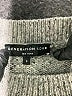 Generation Love Chevron-herringbone Gray Wool Pullover Sweater Size S - photo 7