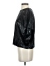 J Brand 100% Polyester Metallic Black 3/4 Sleeve Top Size XS - photo 5
