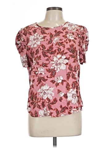 Ann Taylor LOFT Short Sleeve T-Shirt (view 1)