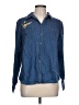Croft & Barrow 100% Cotton Blue Long Sleeve Button-Down Shirt Size L - photo 1