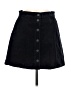 Uniqlo Solid Black Casual Skirt Size 6 - photo 1
