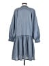 Assorted Brands Checkered-gingham Blue Casual Dress Size XS - photo 2