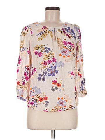 Skies Are Blue 3/4 Sleeve Blouse (view 1)