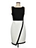 DKNY Color Block Black Gray Cocktail Dress Size 6 - photo 1