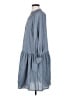 Assorted Brands Checkered-gingham Blue Casual Dress Size XS - photo 5