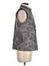 Charter Club 100% Polyester Paisley Gray Vest Size M - photo 4