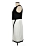 DKNY Color Block Black Gray Cocktail Dress Size 6 - photo 5