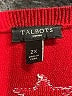 Talbots Stars Red Short Sleeve Top Size 2X - photo 7
