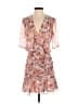 Veronica Beard Floral Pink Cocktail Dress Size 2 - photo 1