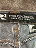 Rockies 100% Cotton Chevron-herringbone Blue Jeans Size 16 - photo 4