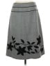 Grace Elements 100% Acrylic Gray Casual Skirt Size 4 - photo 2