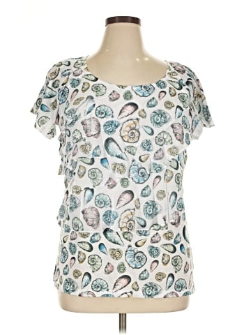 Bella Dahl Short Sleeve Blouse (view 1)