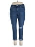 Levi Strauss Signature Solid Blue Jeans Size 33 waist - photo 1