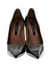 BCBGMAXAZRIA 100% Leather Black Heels Size 7 - photo 2