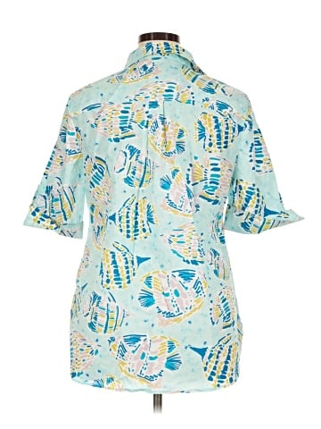 Tyler Boe Short Sleeve Blouse (view 2)